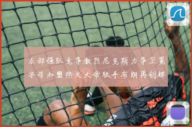 东部强队竞争激烈尼克斯力争卫冕字母加盟热火大帝联手布朗再创辉煌